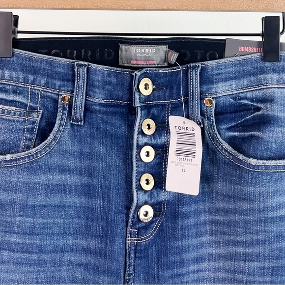 NWT Torrid Bombshell Skinny Premium Stretch High-Rise Jean - Picture 8 of 12